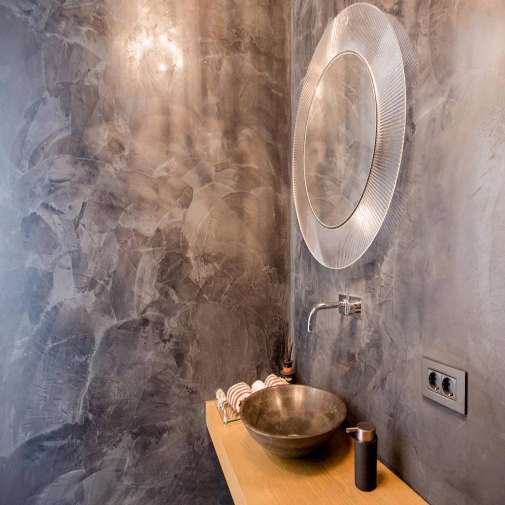 Gästebad minimalistische badezimmer von bplusarchitektur minimalistisch