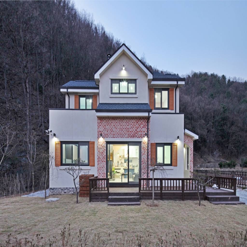아기자기함과 따스함을 모두 담은 행복터 (양평 도장리 주택), 윤성하우징 | 호미파이 & homify