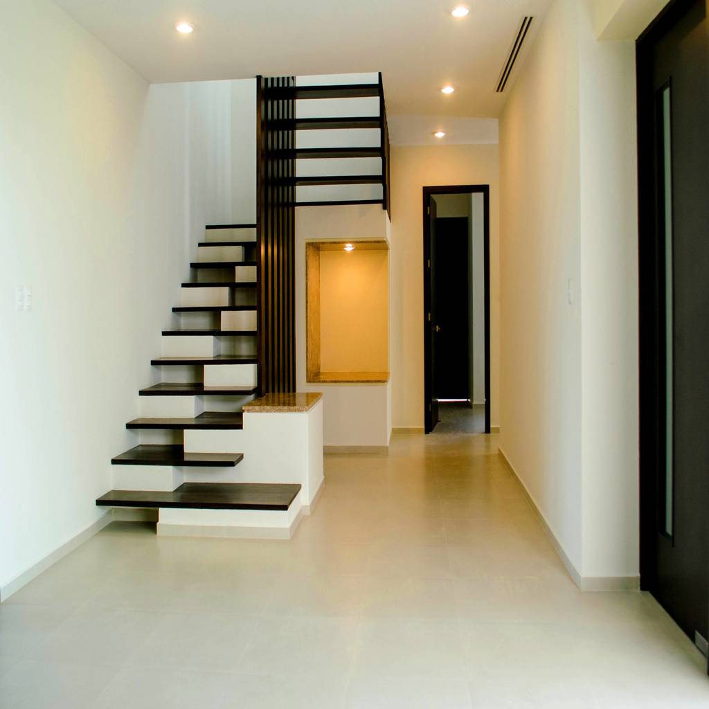 Escalera arkot arquitectura + construcción pasillos ...