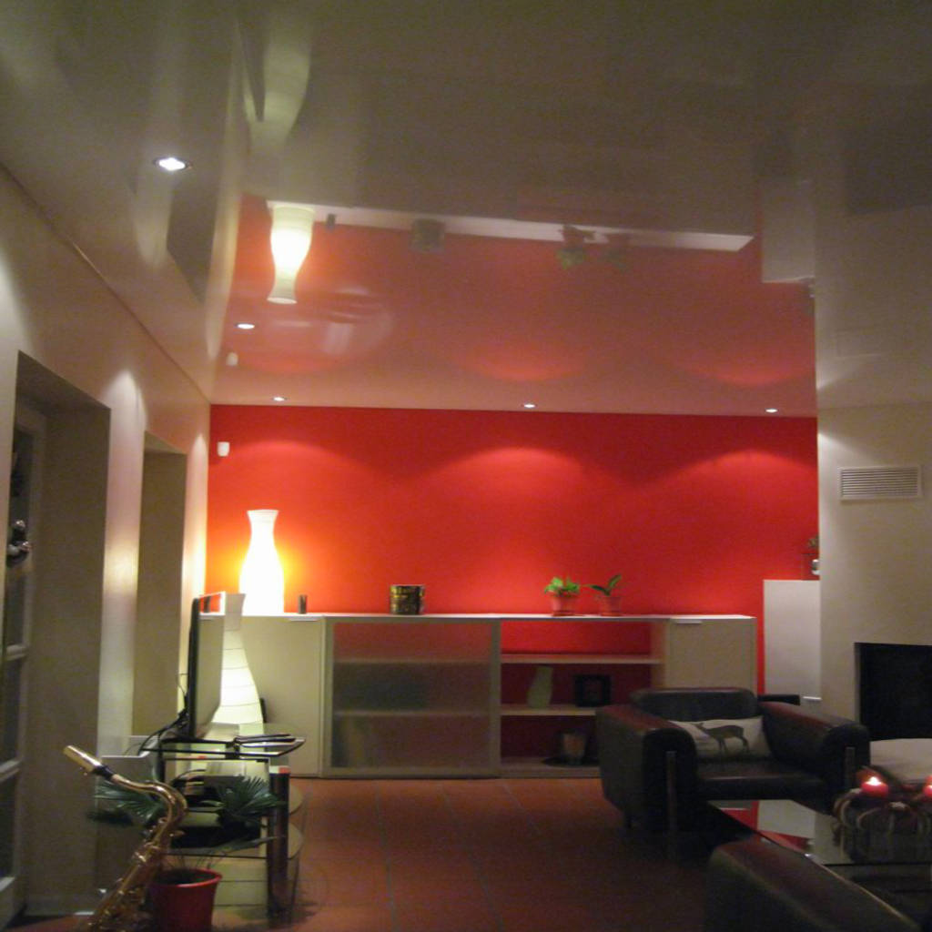 Wohnzimmer Rote Wand Moderne Wohnzimmer Von Mettner Raumdesign Modern Homify