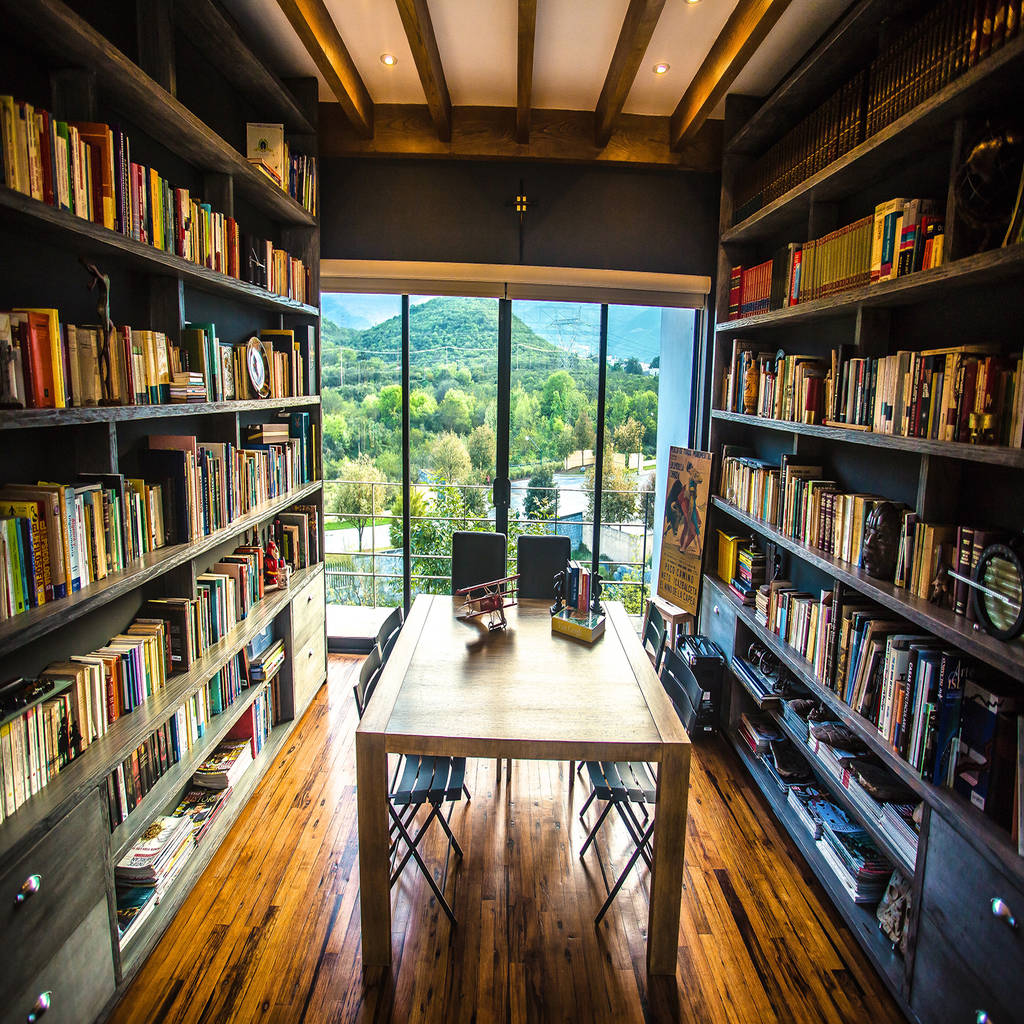 Estudio y biblioteca estudios y despachos modernos de icazbalceta