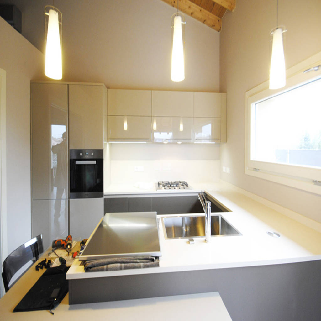 56 cucine con penisola ideali per spazi piccoli Cucine con isola piccoli spazi