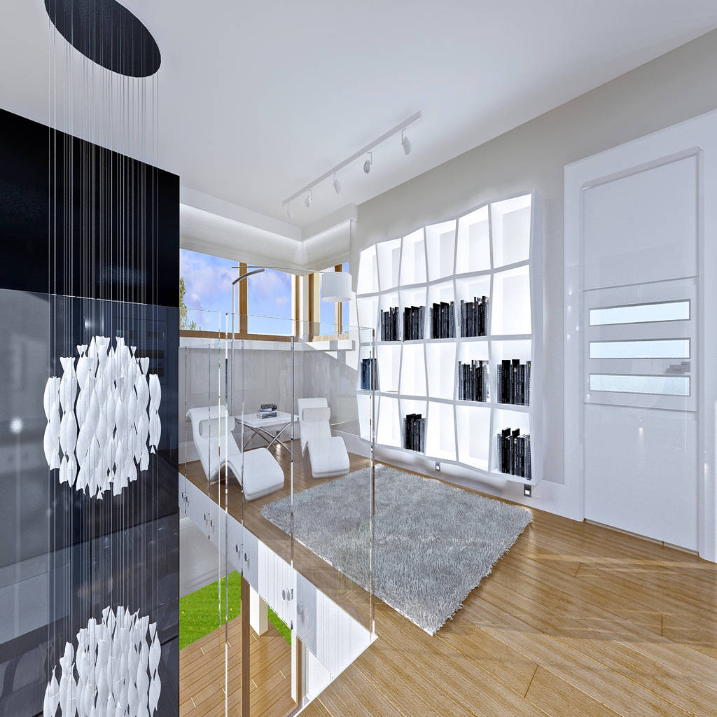 Dom Z Widokiem By Mg Projekt Projekty Domow Modern Homify