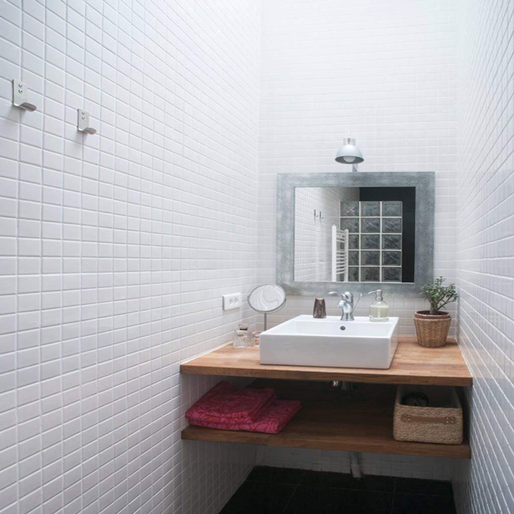Photos de salle de bain de style de style moderne : salle de bain en 