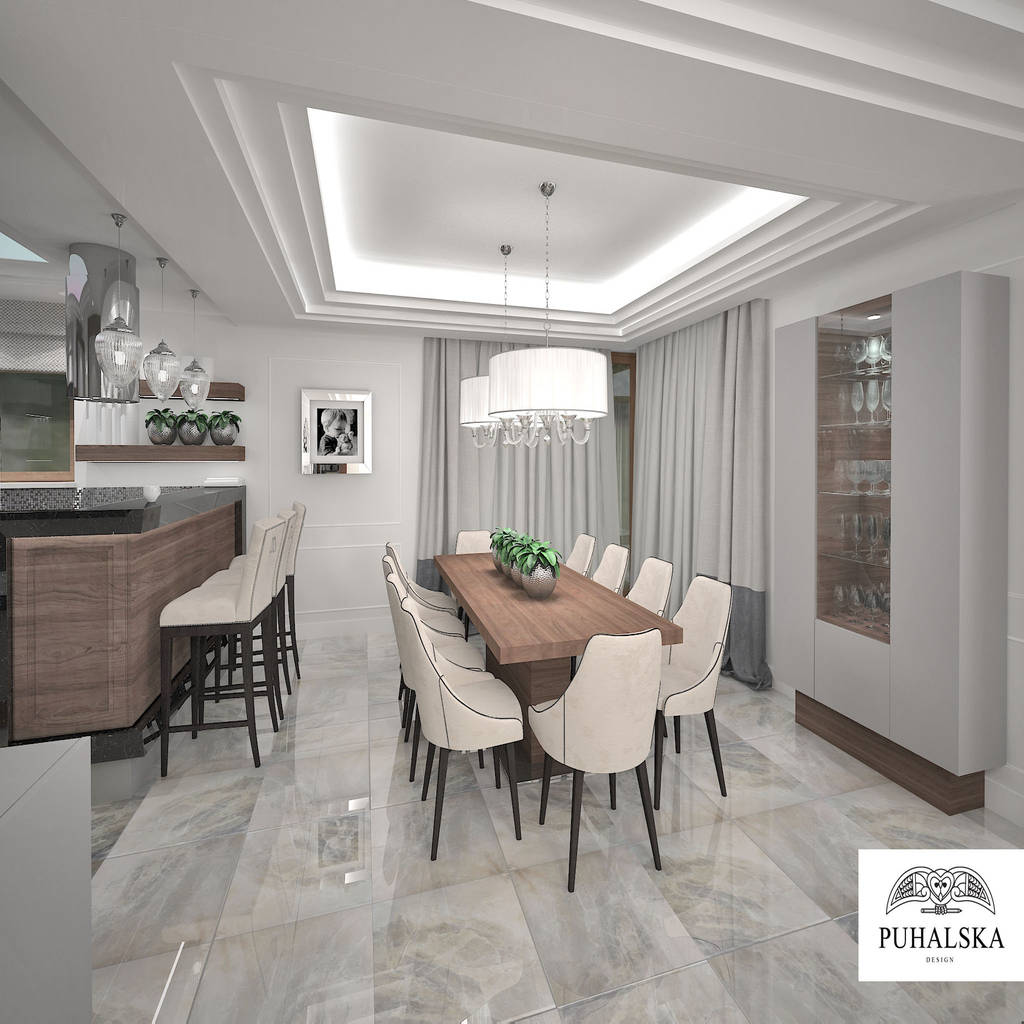 Comedores modernos de puhalska design moderno piedra | homify