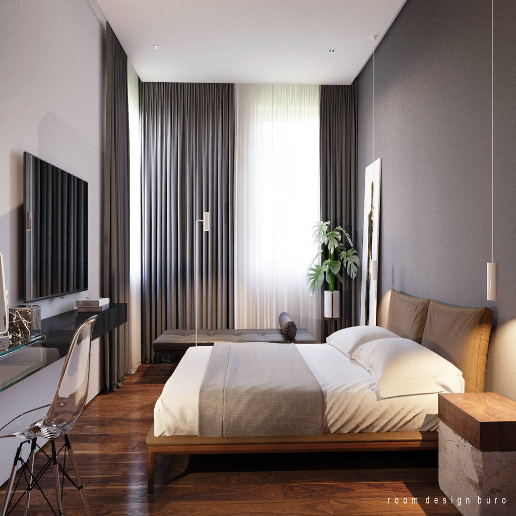 Homify dormitorios minimalistas gris | homify