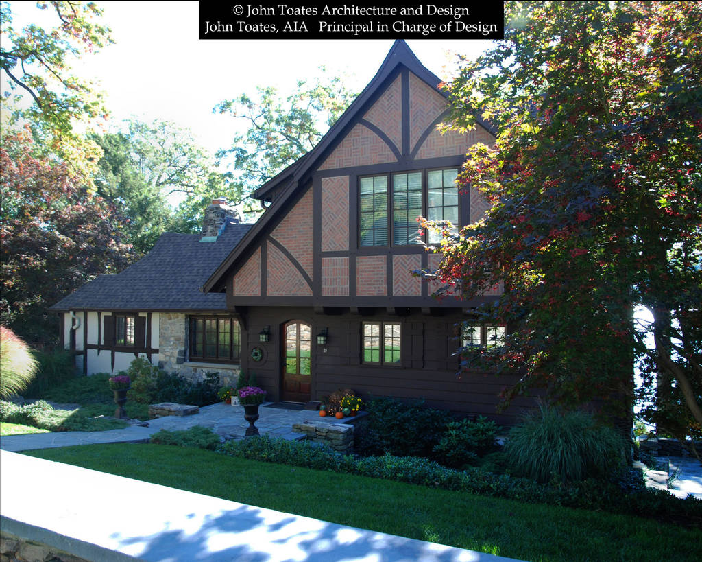 Front facade john toates architecture and design classic ...