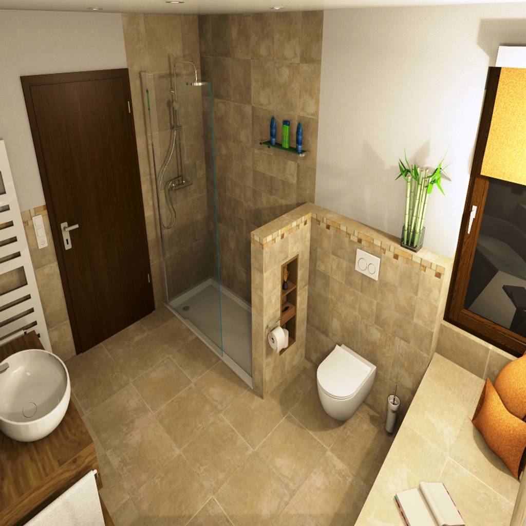 badezimmer mediteran, mediterranes flair und urlaubsfeeling : mediterrane badezimmer von, Design ideen