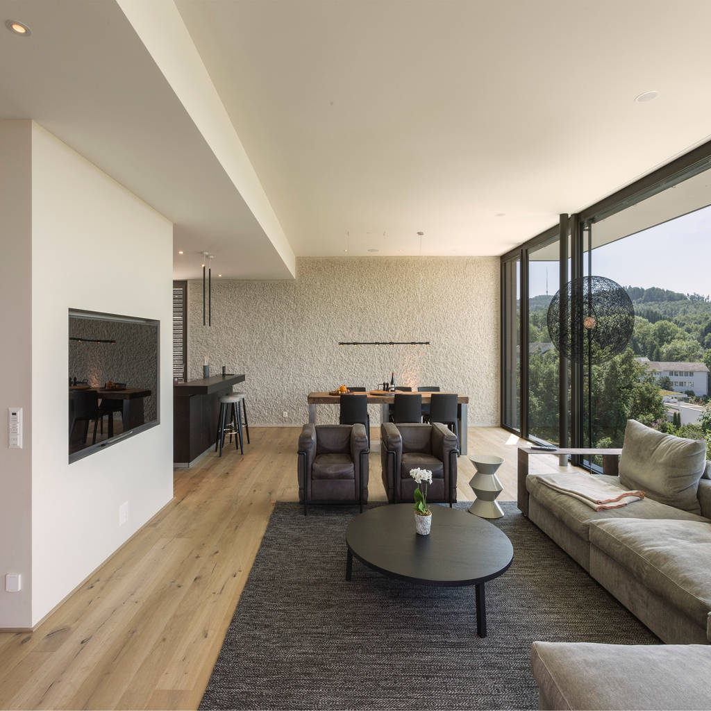 objekt 340 / meier architekten moderne wohnzimmer von