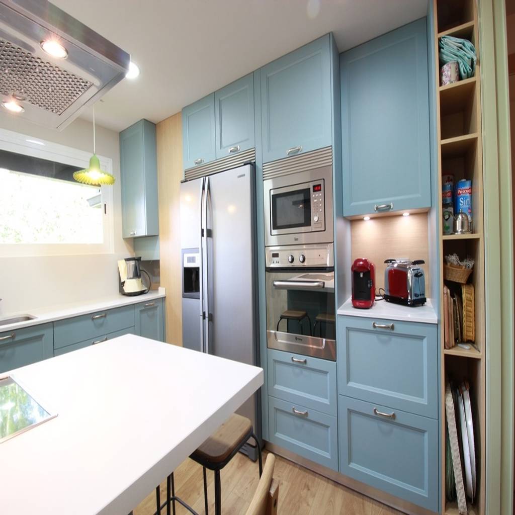 Diseño de una cocina colonial en madrid línea 3 cocinas madrid cocinas