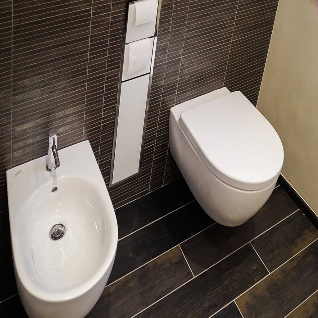 Wc Verkleidung Moderne Badezimmer Von Pfeiffer Gmbh Co Kg Modern Fliesen Homify