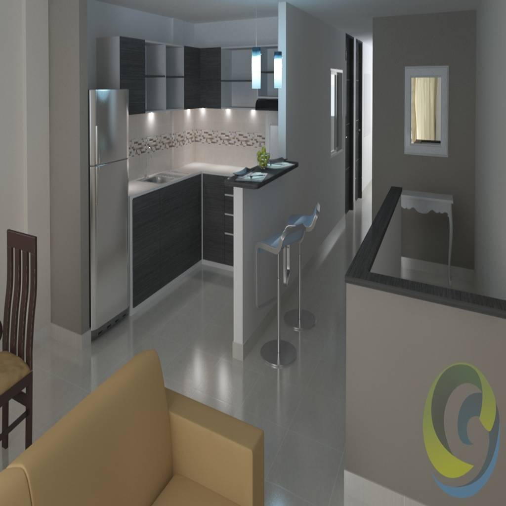 Cocinas modernas de ecodesing s.a.s diseño de espacios con ingenio