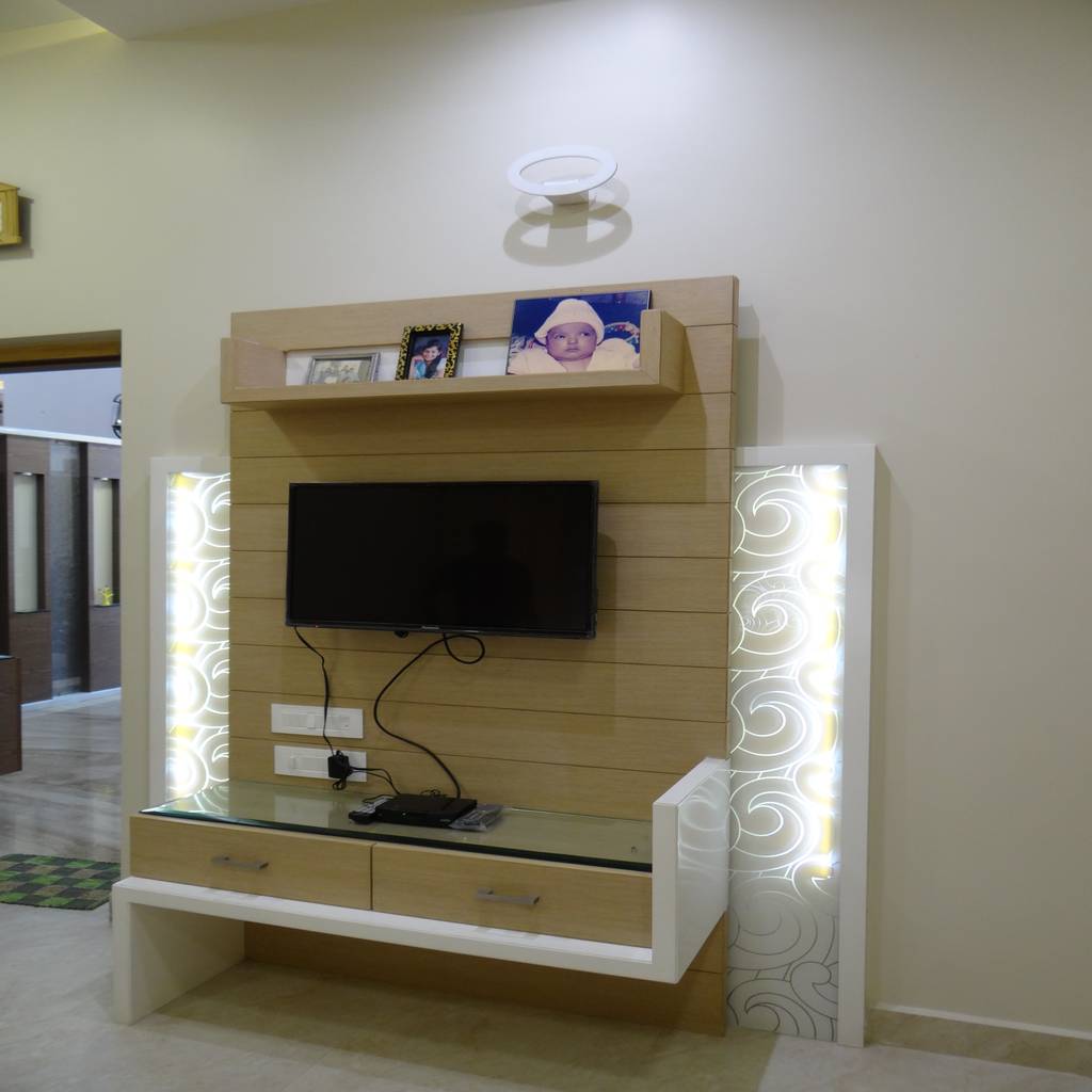 Tv unit modern style bedroom by hasta architects modern ...