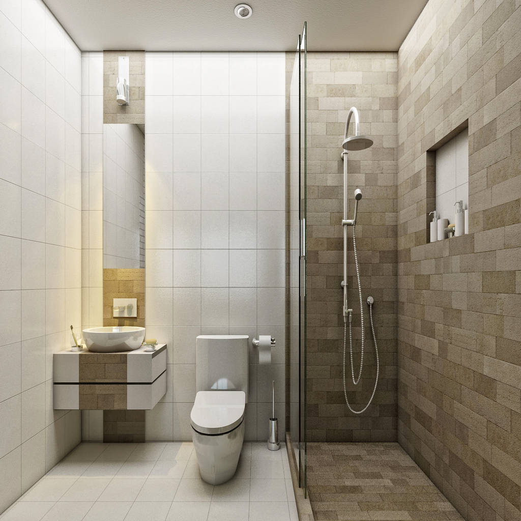 Baño loft estudio arquitectura y diseño baños modernos cerámico blanco