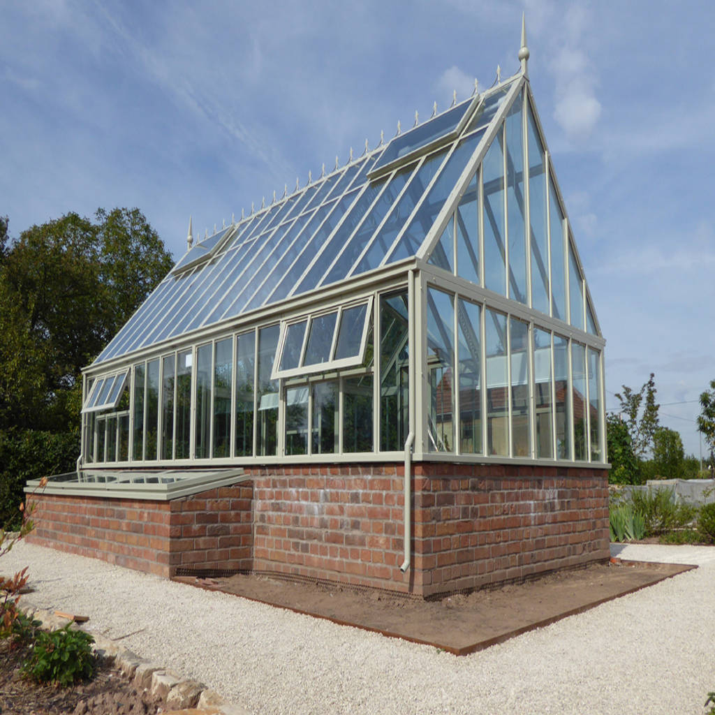 Englisches Gartenhaus Aus Massivem Stahl Garten Im Landhausstil