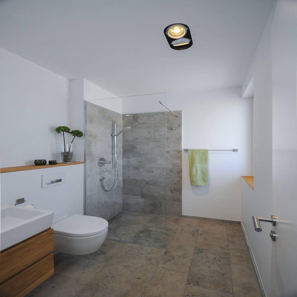 Gäste-wc mit dusche moderne badezimmer von grimm ...