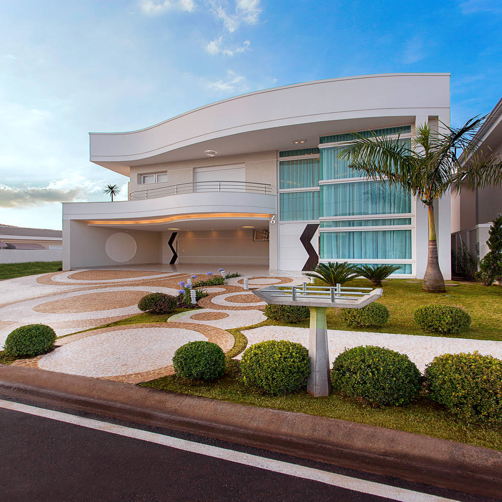 Casa villa lobos casas modernas por arquiteto aquiles ...