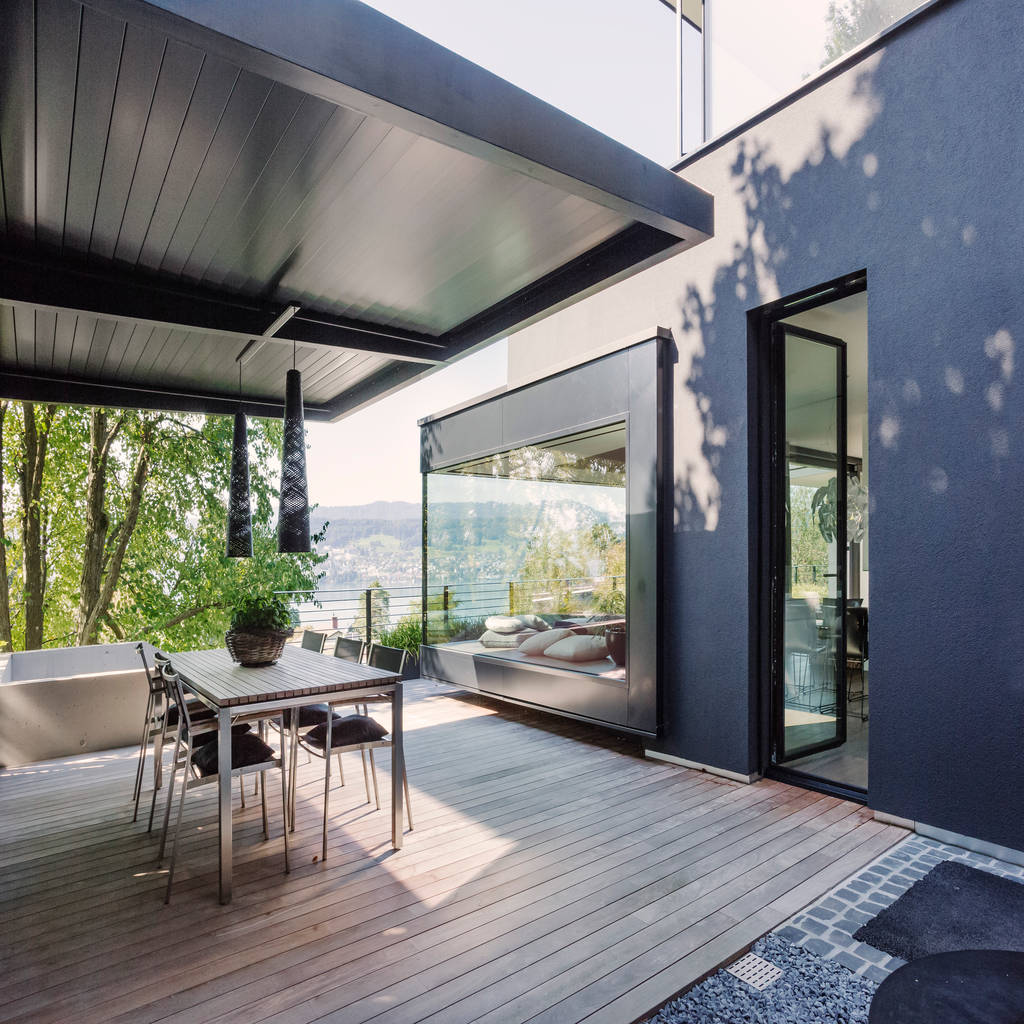 Objekt 336 Meier Architekten Moderner Balkon Veranda Terrasse Von Meier Architekten Zurich Modern Holz Holznachbildung Homify