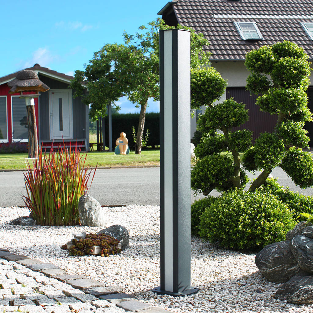 Design led lichtsäule lichtstele “pylon” außenbeleuchtung homify