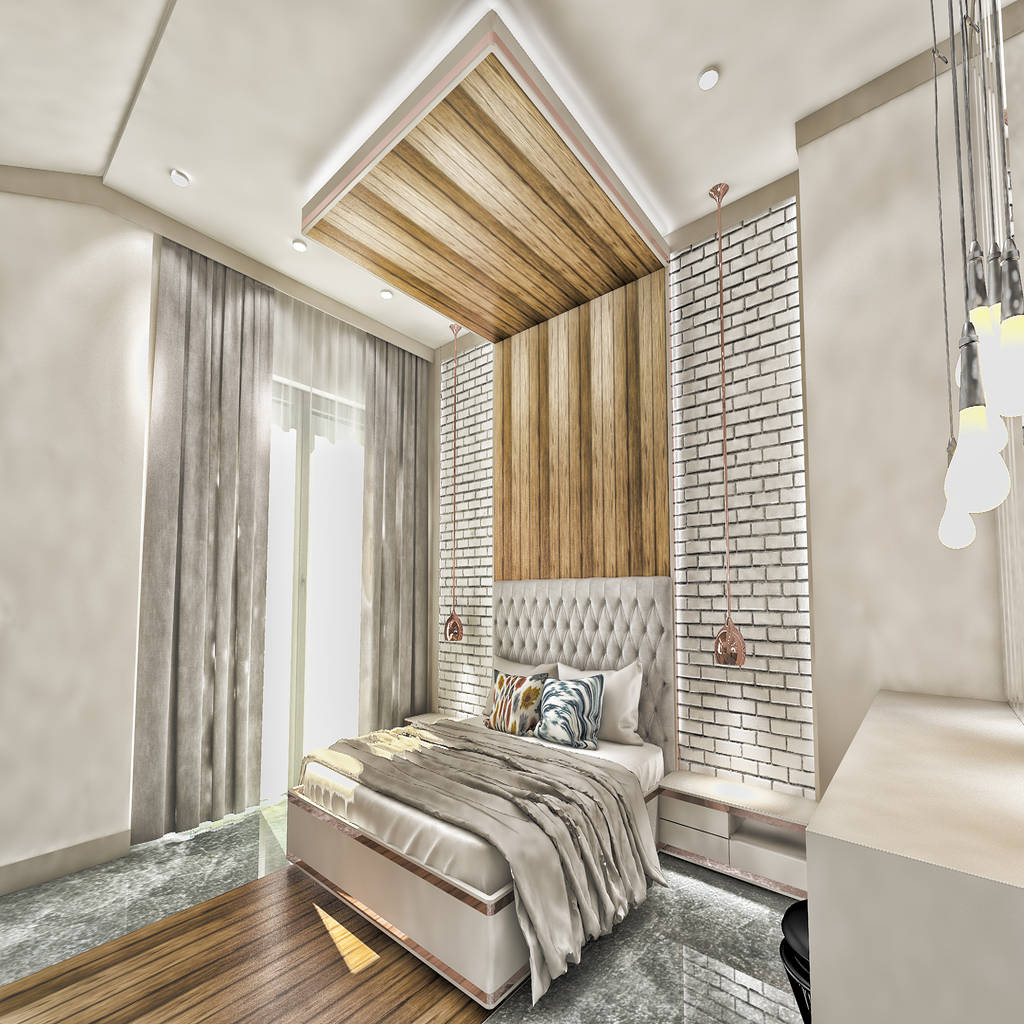 Homify modern yatak odası homify