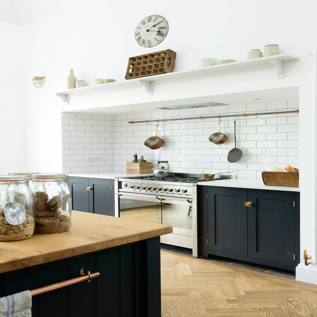 The arts and crafts kent kitchen by devol industrial style kitchen by ...
