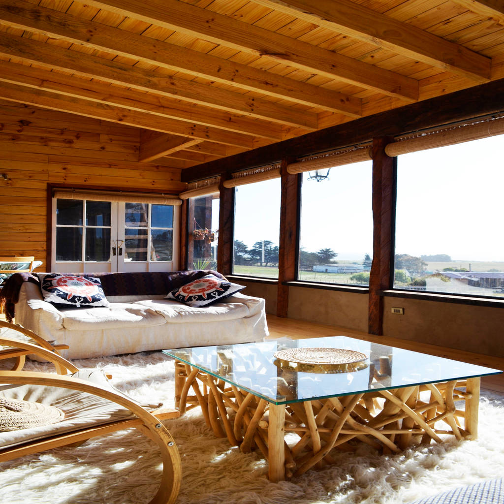 Casa af livings de estilo rústico de blac arquitectos rústico madera