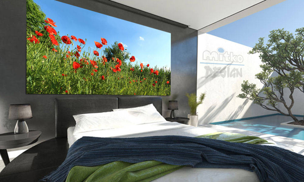 Schlafzimmer im mohnfeld… moderne schlafzimmer von mitko ...