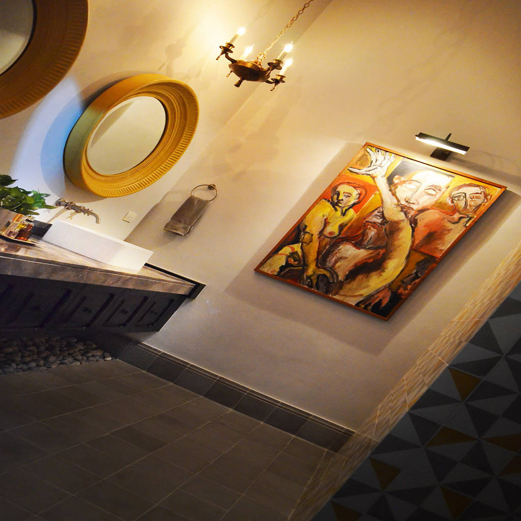 Casa 56 baños coloniales de workshop, diseño y construcción colonial