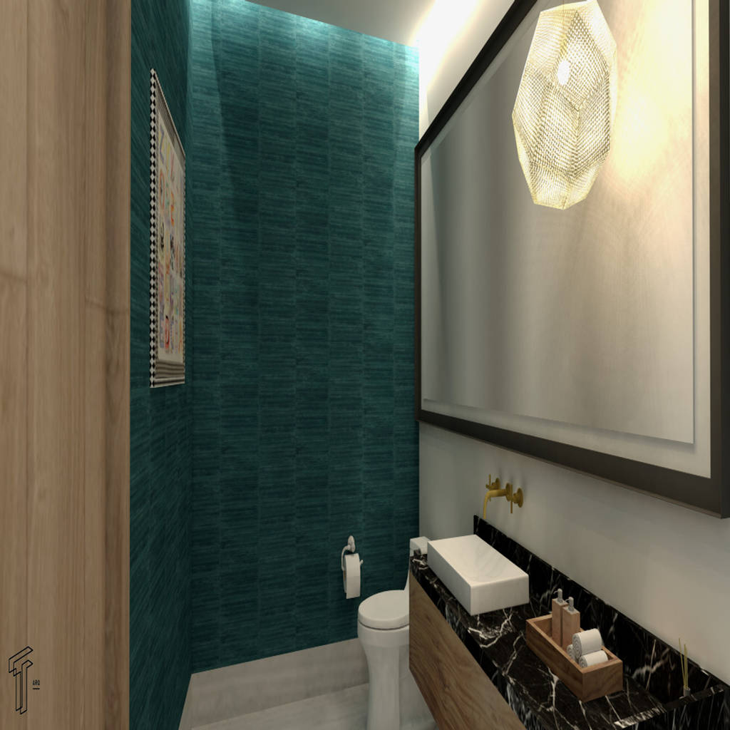 Baños modernos de tamen arquitectura moderno | homify