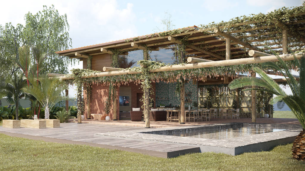 Vema_weekend-house casas rústicas por studiojordanovalota rústico