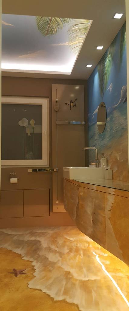 Badezimmer mit meerblick mediterrane badezimmer von moreno ...