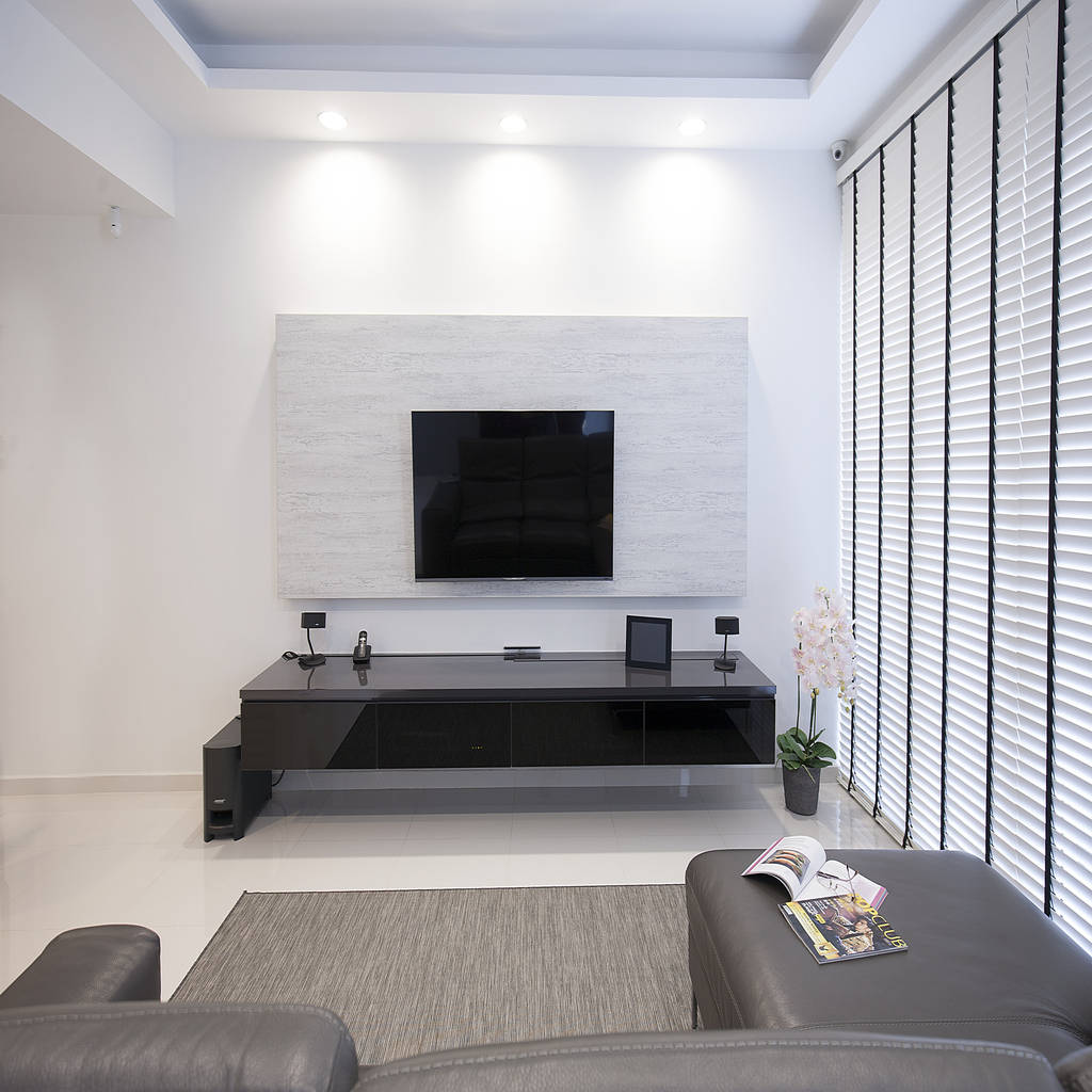 Soo Chow Graden Modern Living Room By Renozone Interior Design