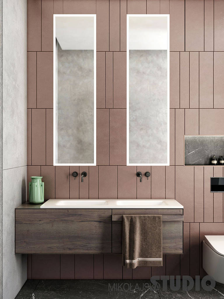 Kupfer im badezimmer mikolajskastudio moderne badezimmer | homify