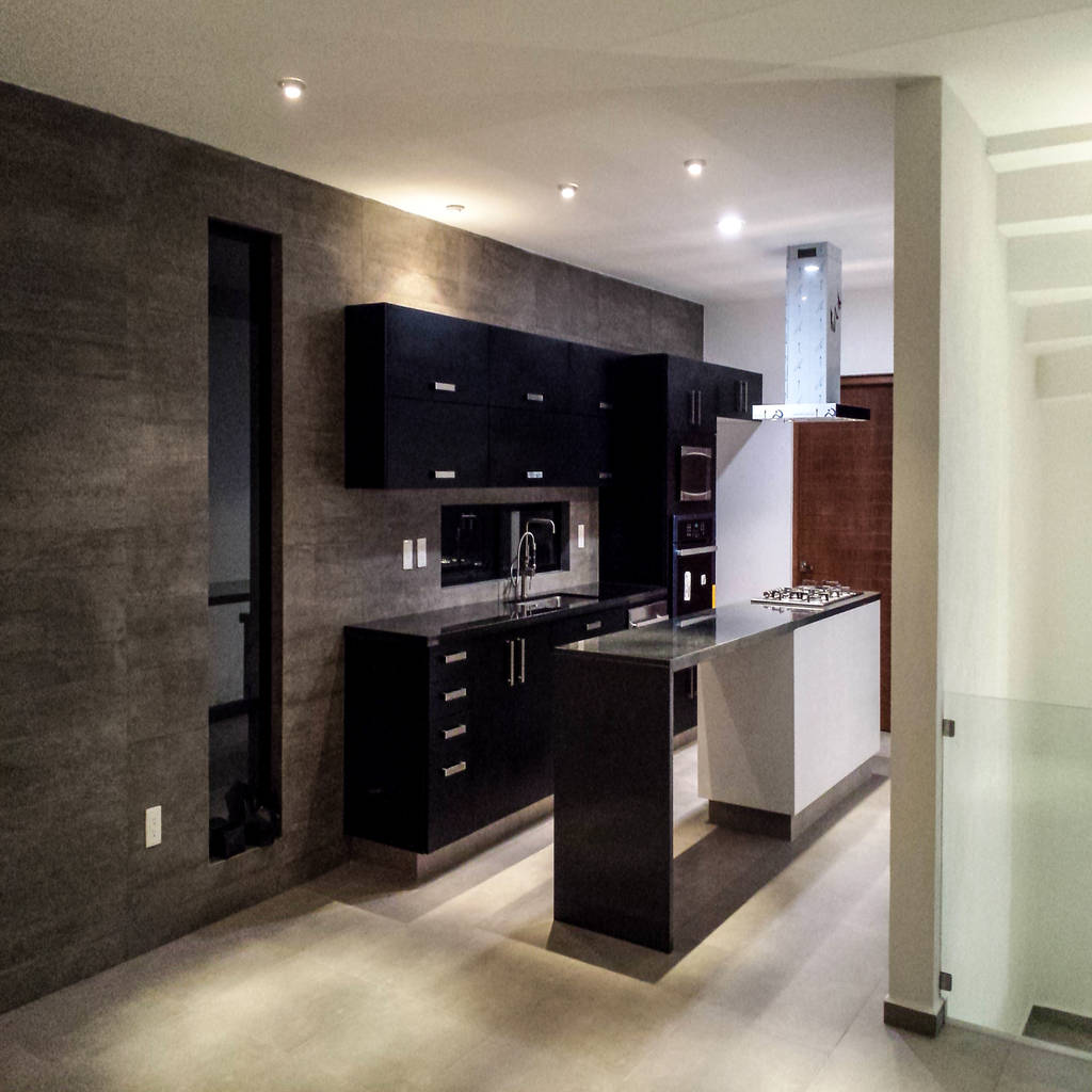 Casa lago cuitzeo estilo homes cocinas minimalistas compuestos de