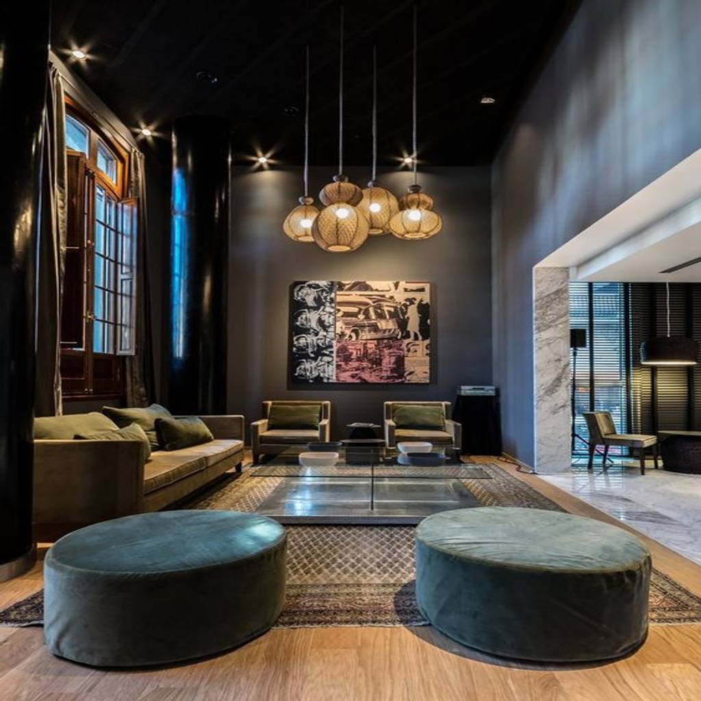 Living room salas de estar modernas por no place like home ® moderno