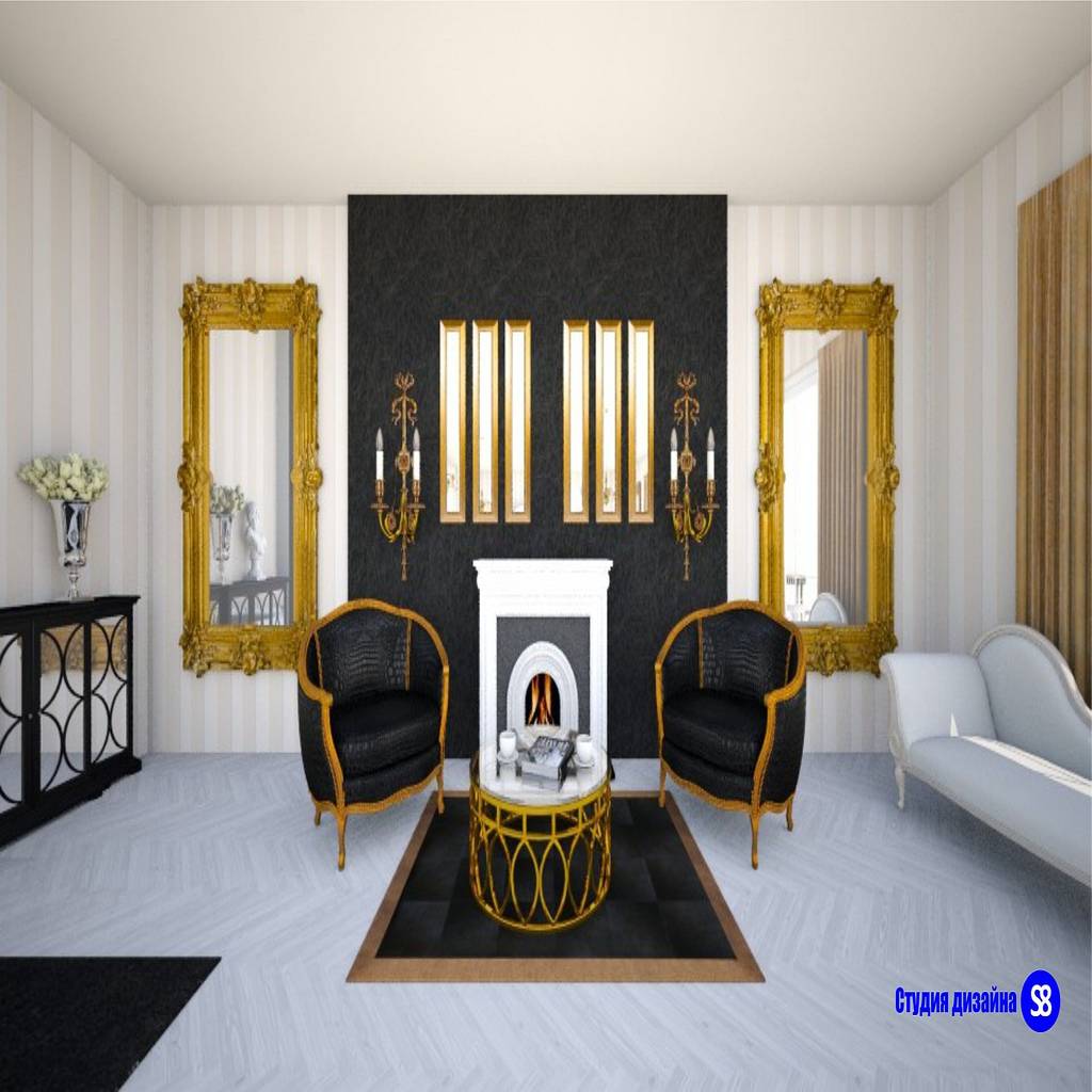 Living room in art-deco style by 'design studio s-8' classic | homify