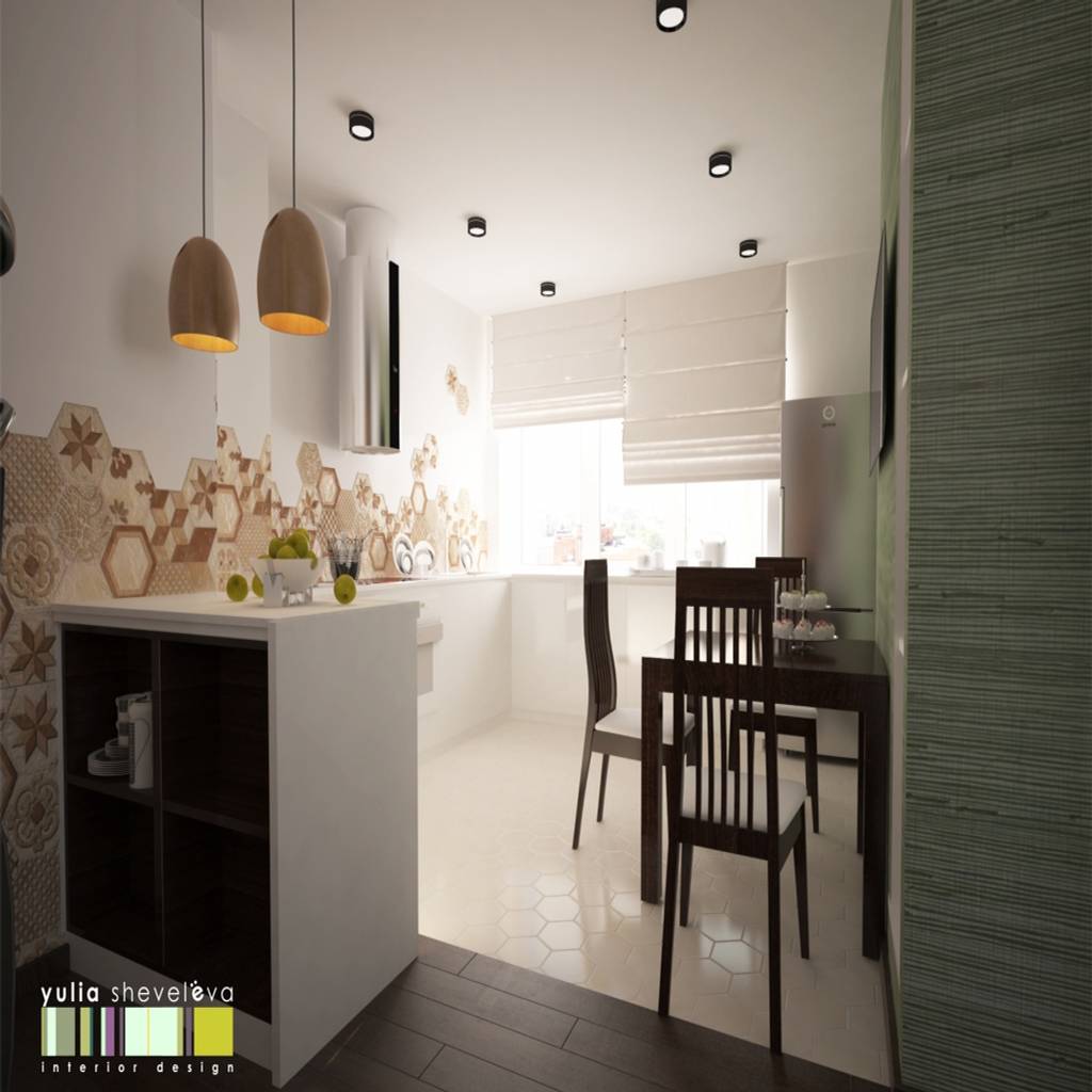 Мастерская интерьера юлии шевелевой cocinas minimalistas | homify