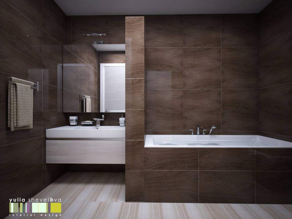 Мастерская интерьера юлии шевелевой baños eclécticos | homify