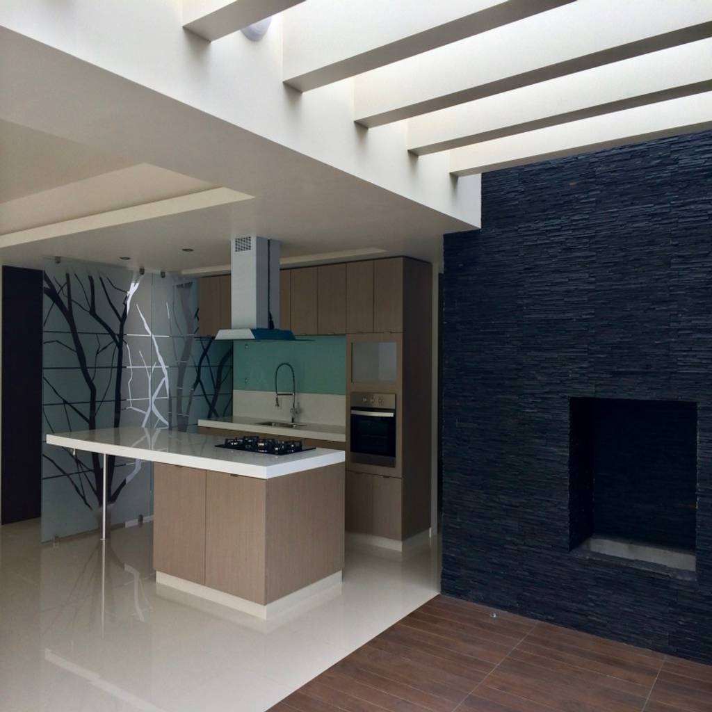 Casa lomas verdes cocinas modernas de simon&diseño moderno compuestos