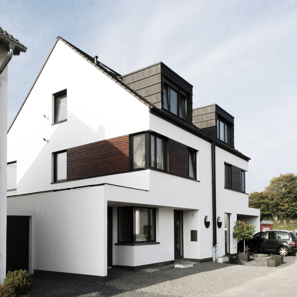 Neubau doppelhaus aachen alter tivoli