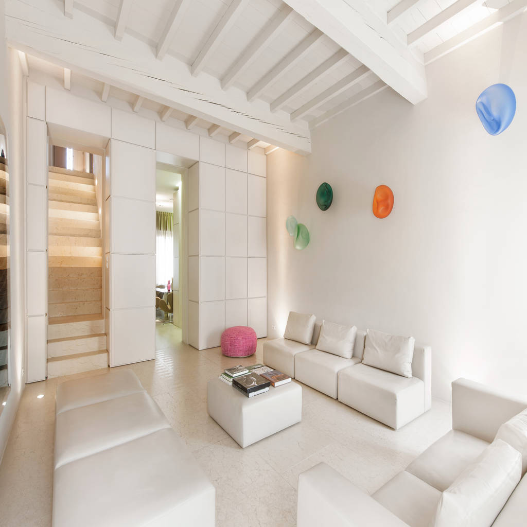 Casa Del Porto Soggiorno Moderno Di Studio Di Architettura Disegno Moderno Homify