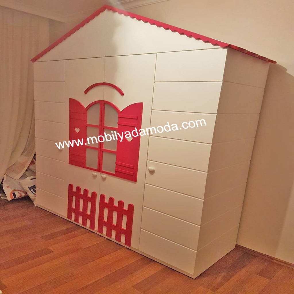 Montessori Evli Bebek Odasi Ev Catili Dolap Modern Cocuk Odasi Mobi Lyada Moda Modern Ahsap Ahsap Rengi Homify