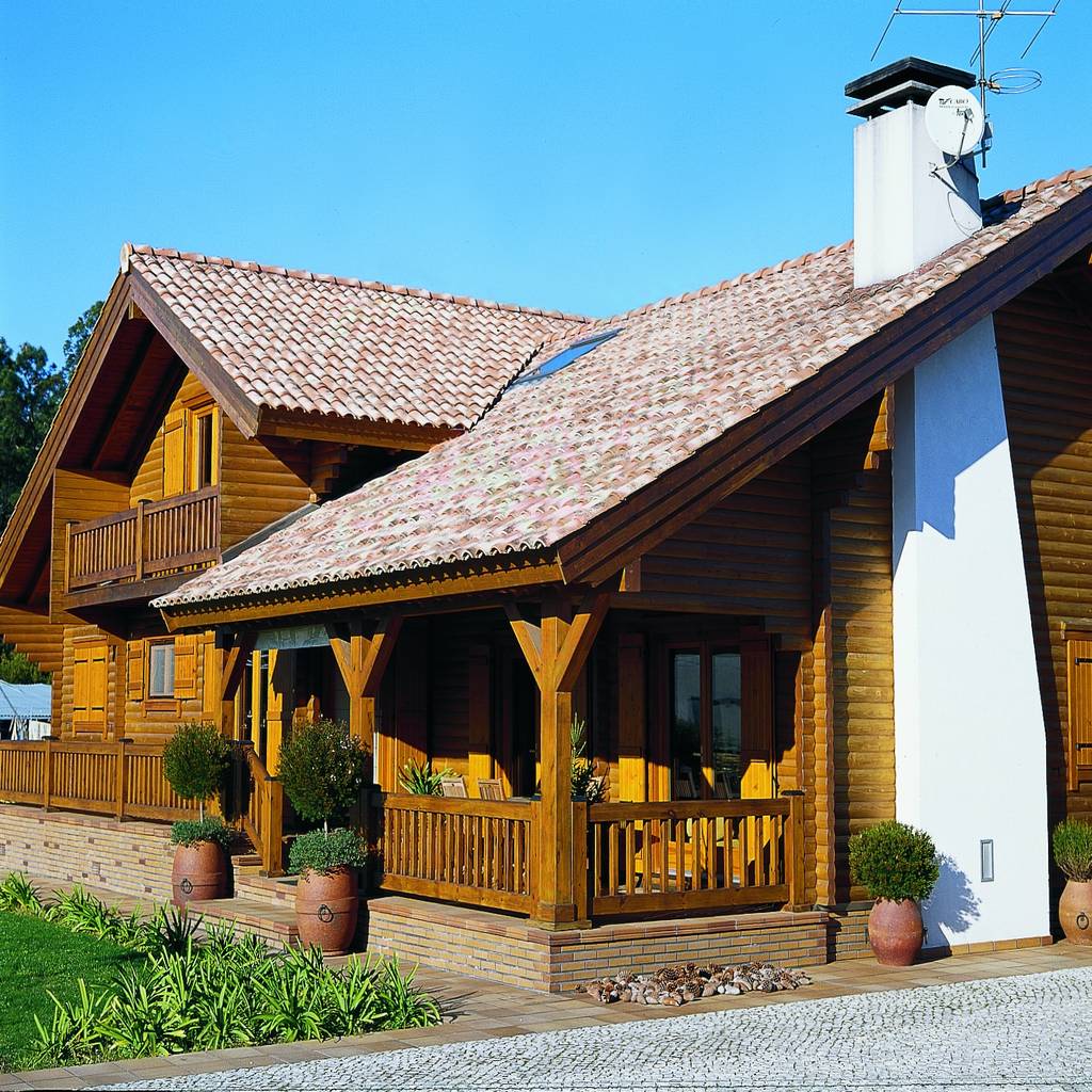 Rusticasa rumah kayu parket wood effect | homify