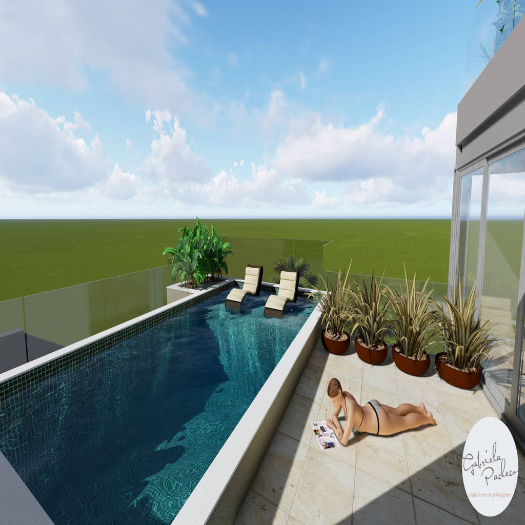 Area Da Piscina Gabriela Pacheco Arquitetura Design Paisagismo Piscinas Tropicais Homify