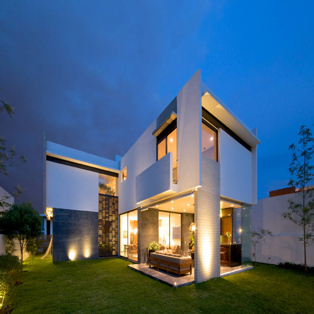 Casa lumaly casas modernas de agraz arquitectos s.c. moderno | homify