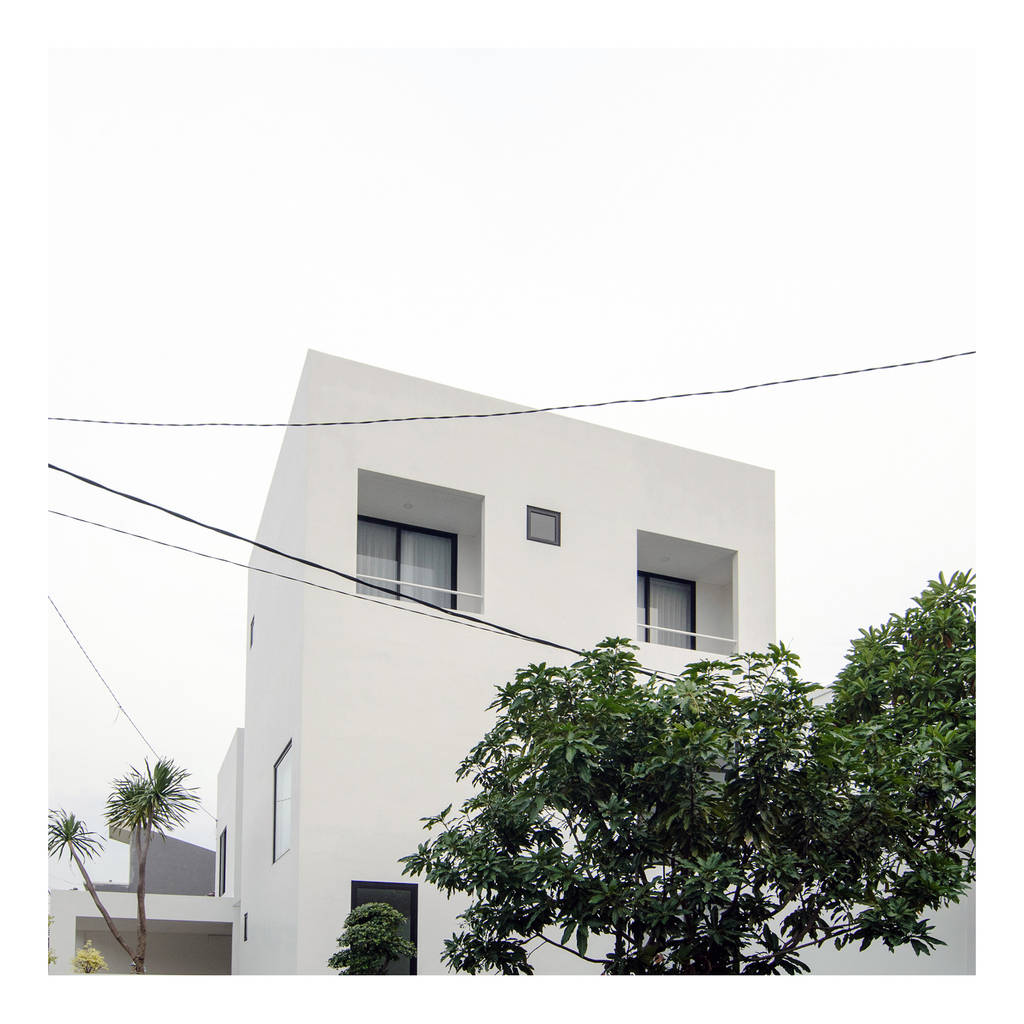 Perspektif eksterior ahouse 2 rumah minimalis oleh ...