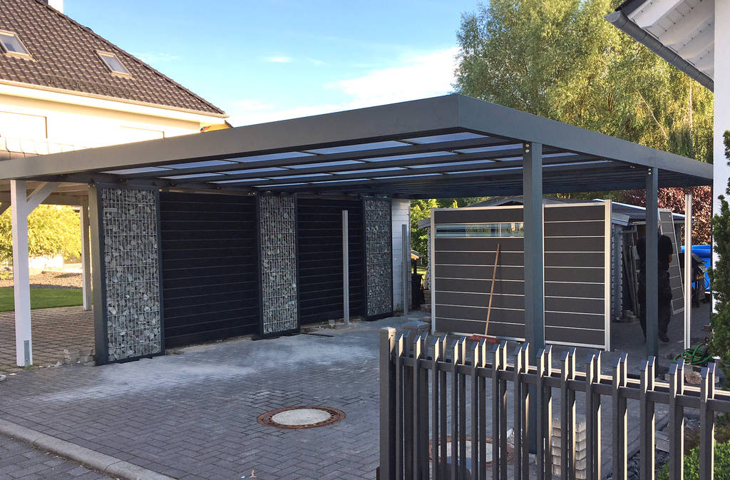 Garajes Abiertos De Estilo Por Steelmanufaktur Beyer Homify