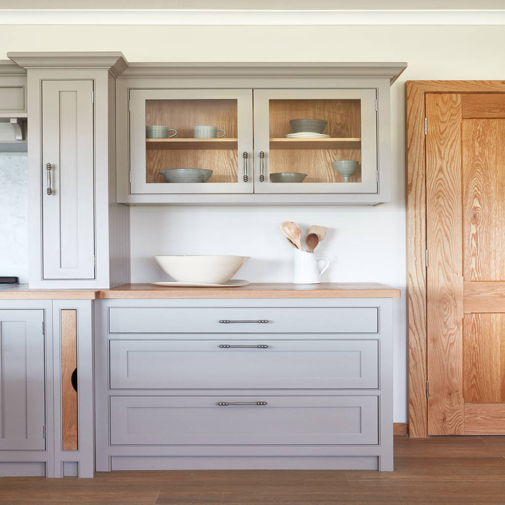 Raynham Naked Kitchens Country Style Kitchen Wood Grey Homify 