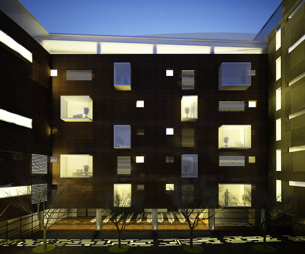 Vista patio interior homify