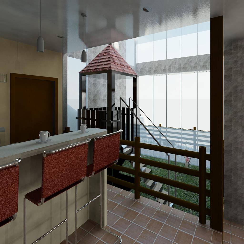 Un jardín dentro de la vivienda jardines de estilo moderno de diseño